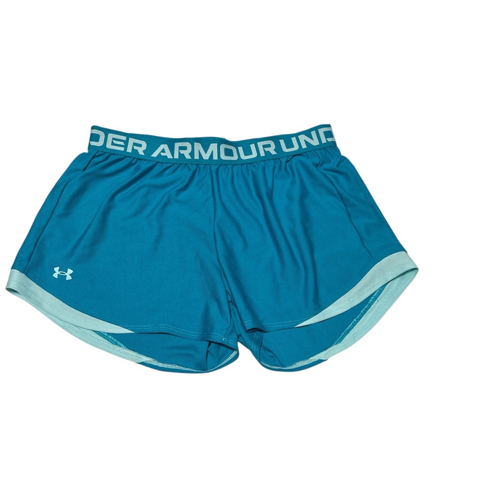 Under Armour Women's Teal Athletic Running Shorts